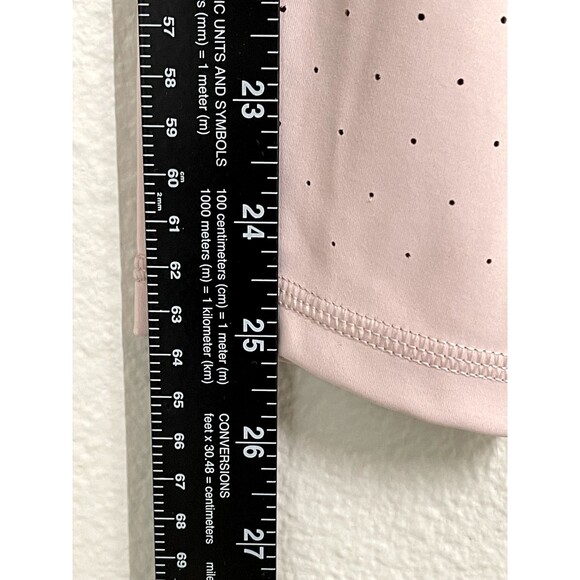 Athleta Contender Aero 7/8 Leggings Laser Cut Ombre Pebble Gray Women's Size M - Picture 12 of 15